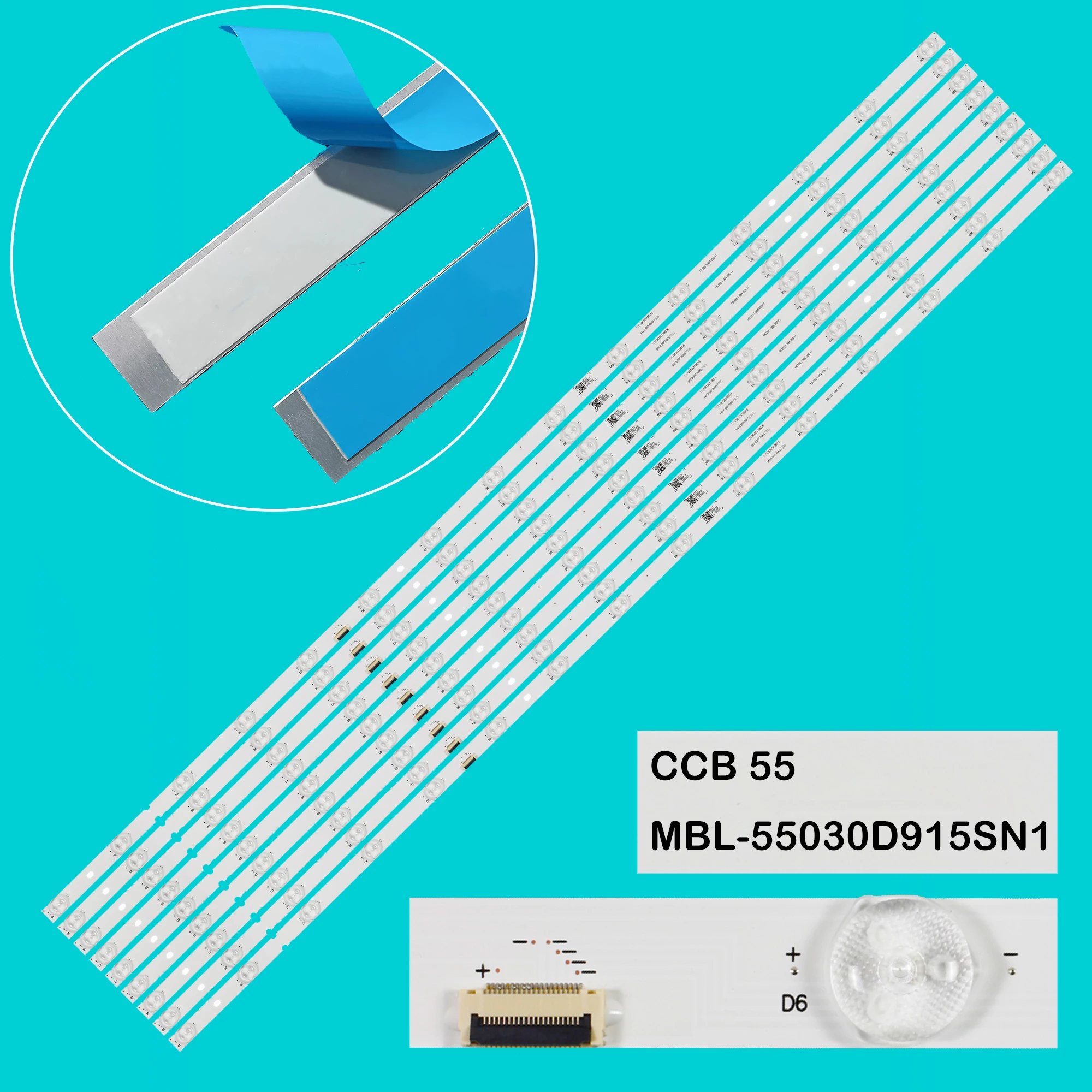 

Светодиодная лента для KD-55XF9005 KD-55XF4005 KD-55X9500G KD-55XE9005 XBR-55X900F XBR-55X905F XBR-55X950G XBR-55X9500G XBR-55XG9505