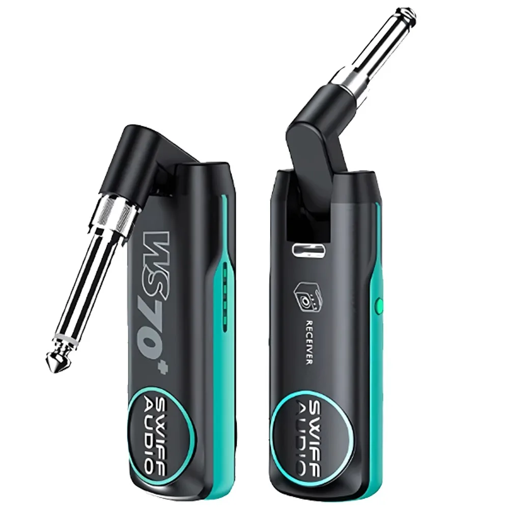 SWIFF WS-70+ WS 70 plus Guitar DIGITAL WIRELSS SYSTEM Transmitter for Instrument Low-Latency and High Audio Reproduction