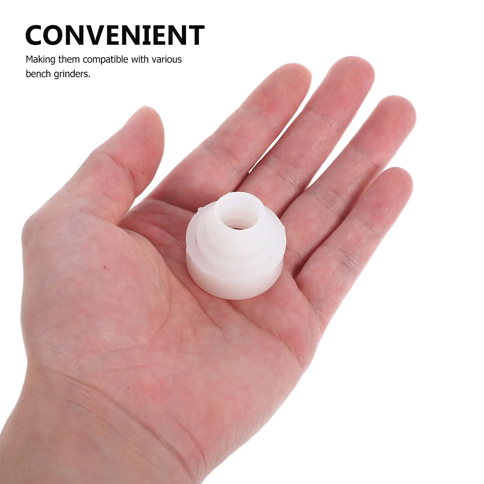 

Reducing Bushings for Bench Grinders Plastic Grinding Wheel Adapters Enhance Versatility Precision Stability DIY Garage Workshop