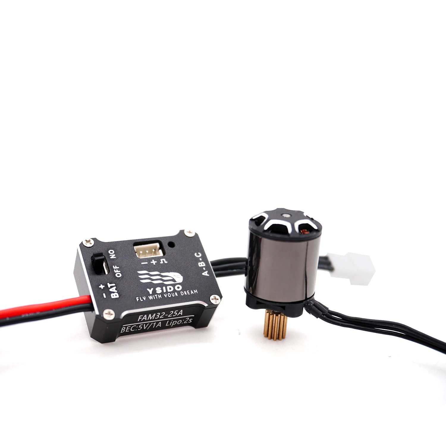 YSIDO 25A ESC 및 1212 3500KV 모터 브러시리스 콤보 TRX4M SCX24 FMS FCX18 FCX24 1/18 1/24 RC 크롤러 클라이밍 액세서리