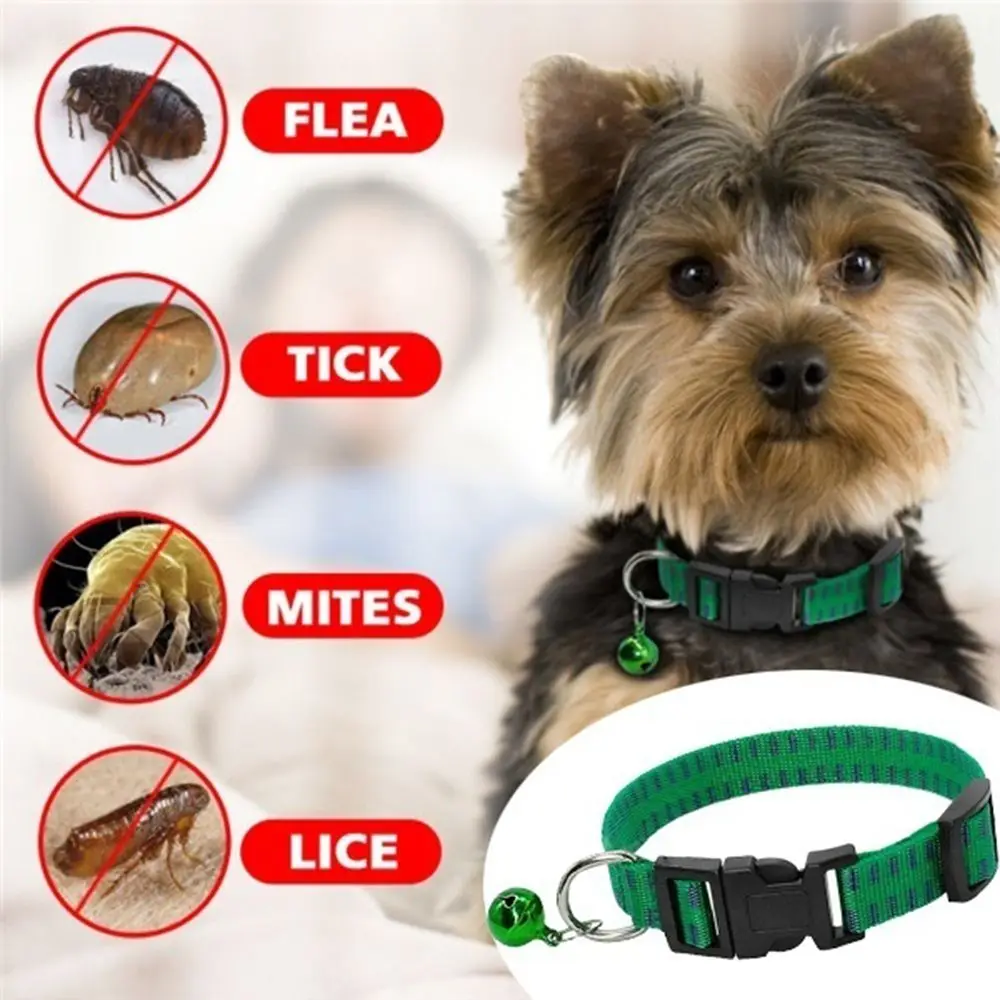 Effective Nylon Kill Insect Mosquitoes Insecticidal Anti Flea Mite Tick Dog Collar Neck Strap Pet Suppies