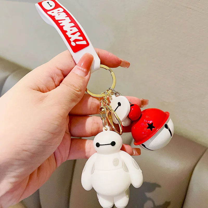 Disney White Big Hero breloczek zabawka gruby balon lalka człowiek lalki Baymax zabawki figurka prezenty dla dzieci wyprzedaży breloczek do kluczy