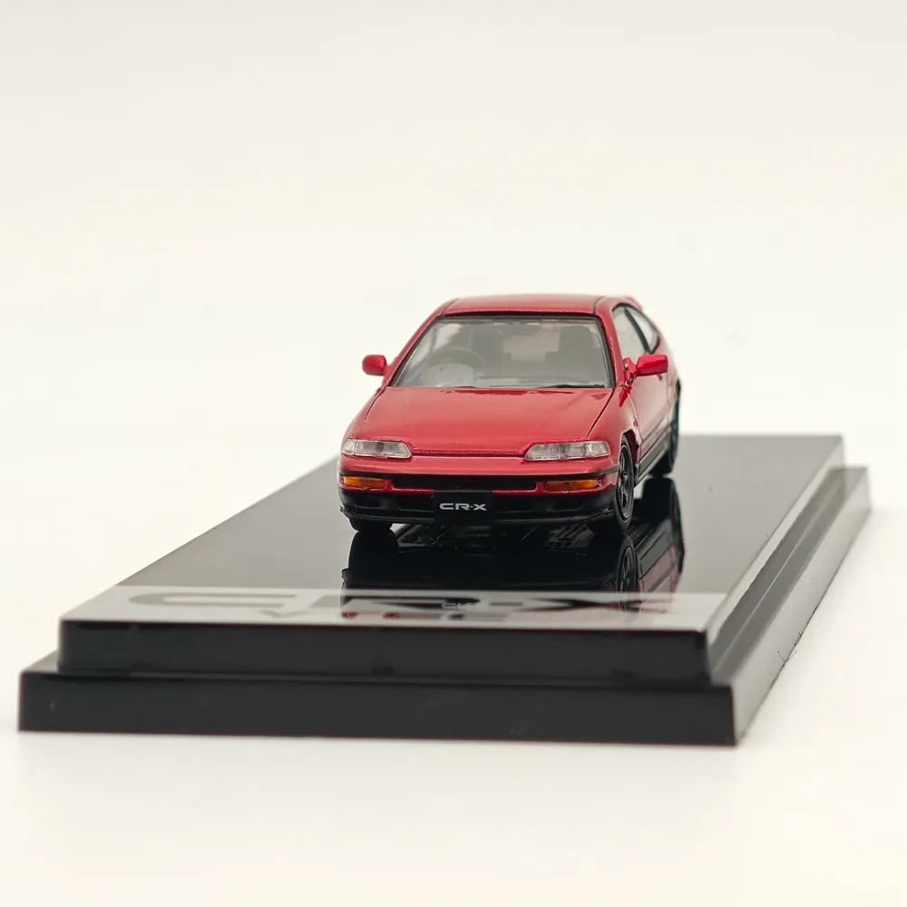 1:64 Hobby Japón para CR-X SiR (EF8) J.D.M. Estilo Perla Roja HJ 643005 R Diecast Model Car Miniatura Colección limitada Auto Toys