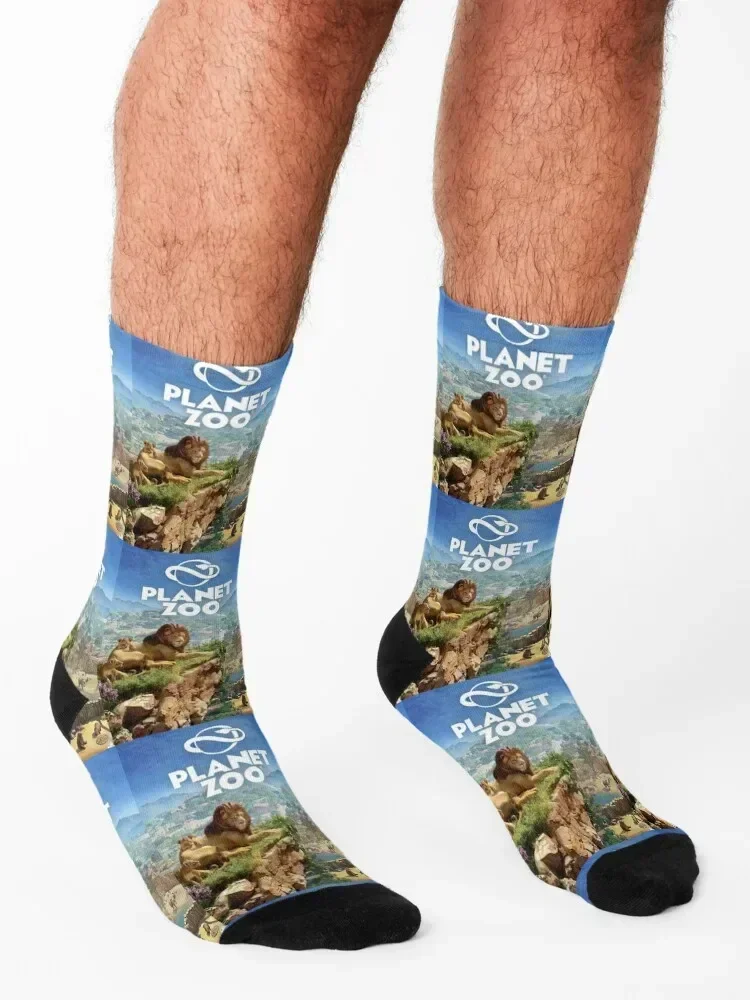 Planet zoo Socks sheer men cotton high quality fashionable warm winter Socks Men Women's