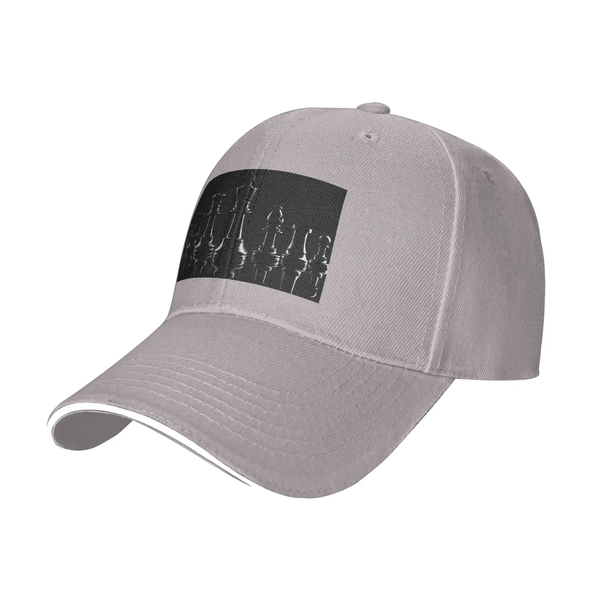 Black King Chess The-chessboard Cap Casual Baseball Caps Adjustable Hat Hip Hop Summer Unisex Baseball Hats Customizable
