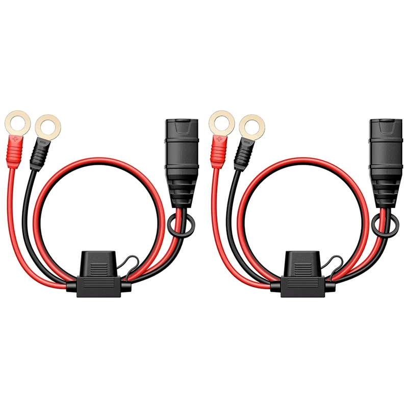 A26F-53CM 16AWG Draden Harnas Met X-Connect Oogje Terminals Voor Noco Batterij Oplader Batterij Tender Leads