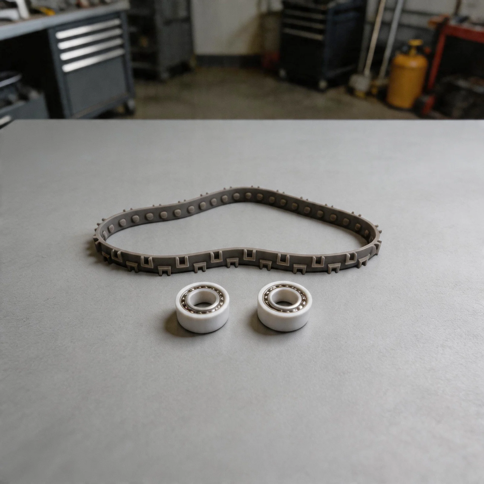 Drive Track Pool Robot Parts Cleaner Repair Complete Replacement Set Includes Two Bearings Includes One Drive Belt
