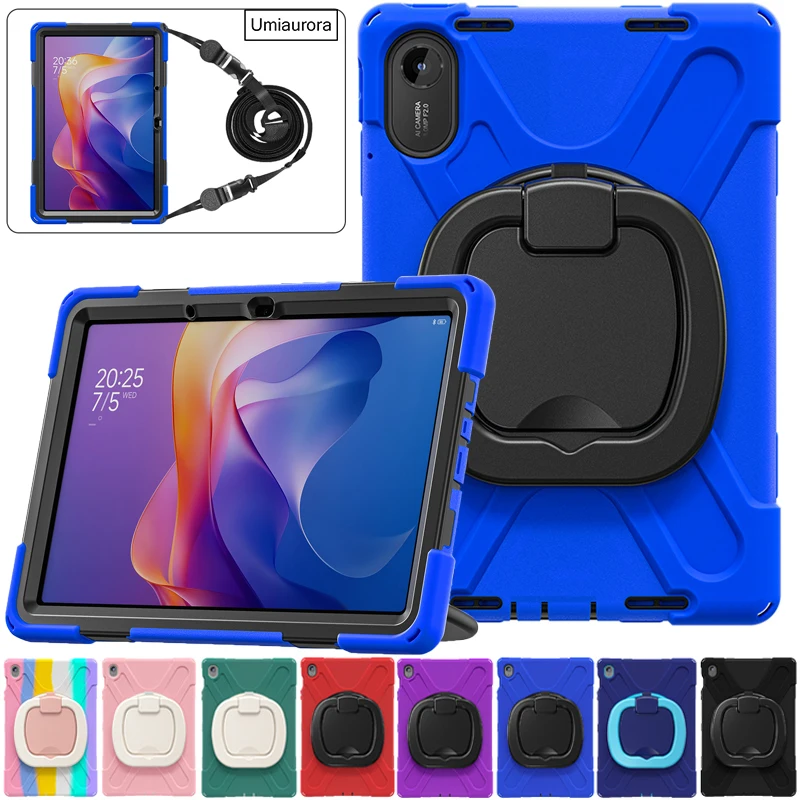 

﻿ Для Xiaomi Redmi Pad2 11 "SE 8,7 Pro 12,1 POCO Pad 12,1 дюйма Прочный прочный чехол для планшета с кольцом-подставкой Противоударный ПК Funda