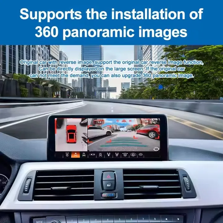 Akcesoria samochodowe Interfejs multimedialny 10,25 cala Nawigacja F30 dla EVO 2018-2019 Ekran Carplay