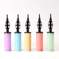1Pcs Random Balloon Pump For Metallic Balloons Inflatable Hand Push Portable Ballon Accessories Birthday Party Decoration Globos