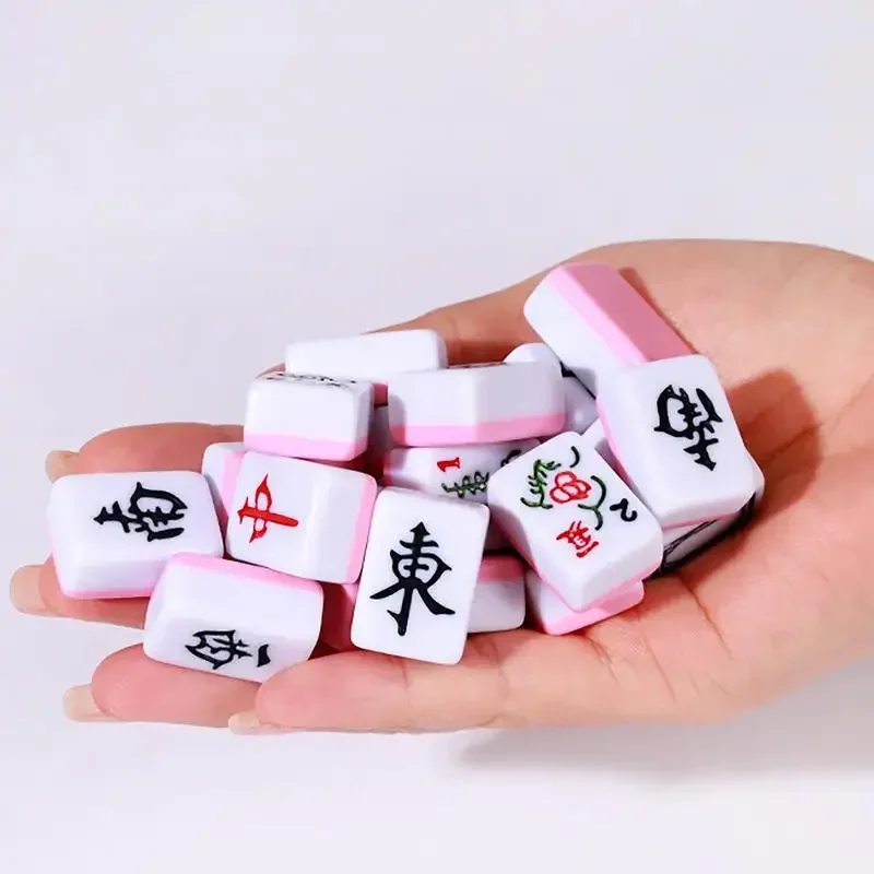 144Pcs Mini Mahjong… - image