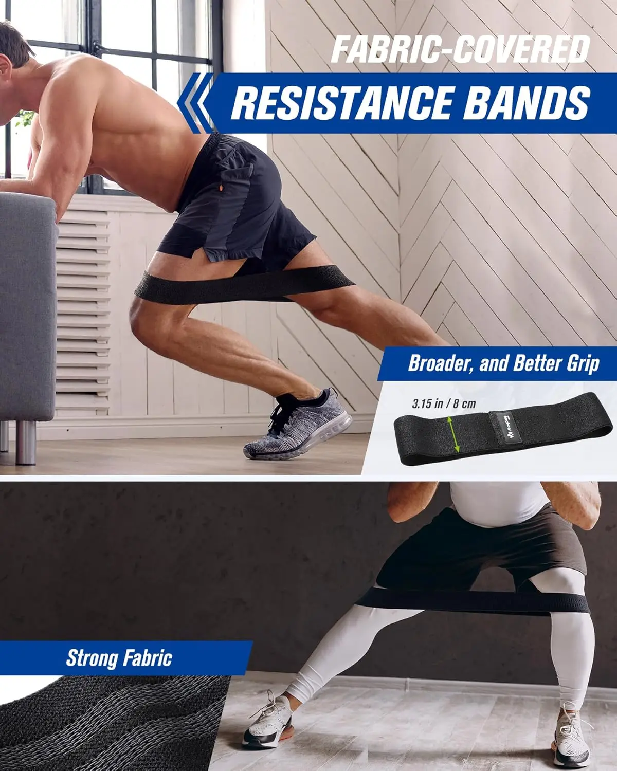 Multifunctional Pilates Bar Kit with Resistance Bands for Home Gym Full-Body Workouts