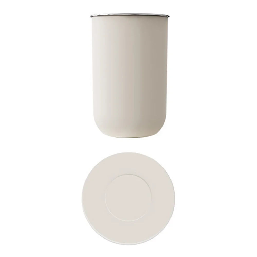 Bathroom Organizer 304 Stainless Steel Cup Compact Design Functional Bathroom Accessory Inverted Shape Easy Mount Rinse Cup