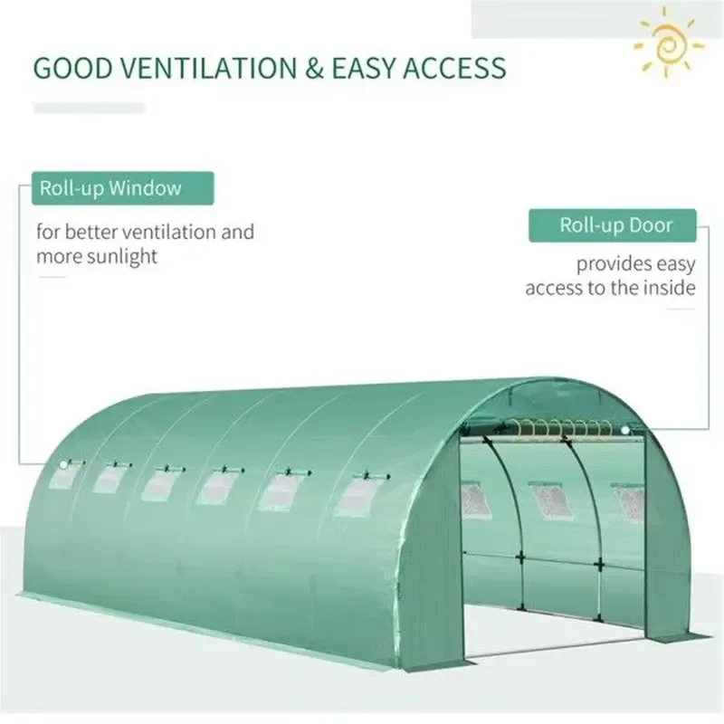 Greenhouse Cover Replacement for Garden Greenhouses