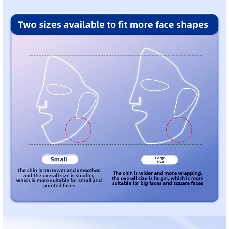 Silicone Face Mask Holder Ear Hook 3D Anti Slip Fixing Cover Black Neck Wrinkle Care Strap Neck Protection Facial Skincare Tool