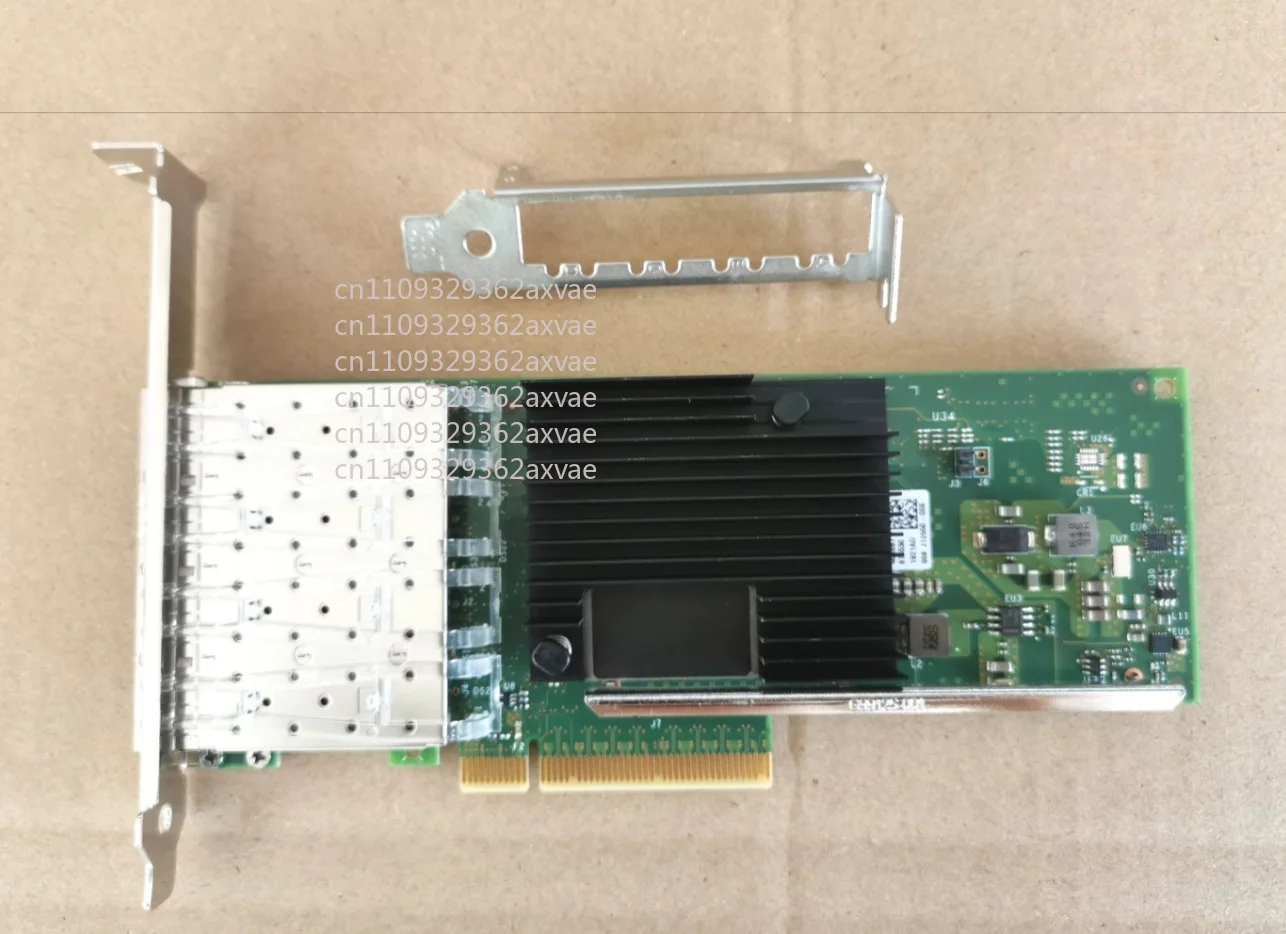 For X710-DA4 10G Quad Port SFP+ Fiber Network Card PCIe x8 for High Speed Data Transfer