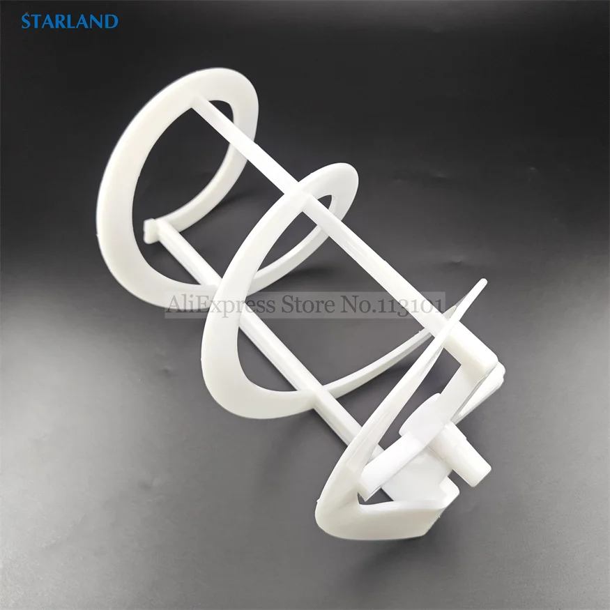 1 Piece Plastic Spiral Stirrer Mixer Replacement Of MK-SM Ice Slush Machines Fitting Shaft Part For Snow Juice Machine Accessory