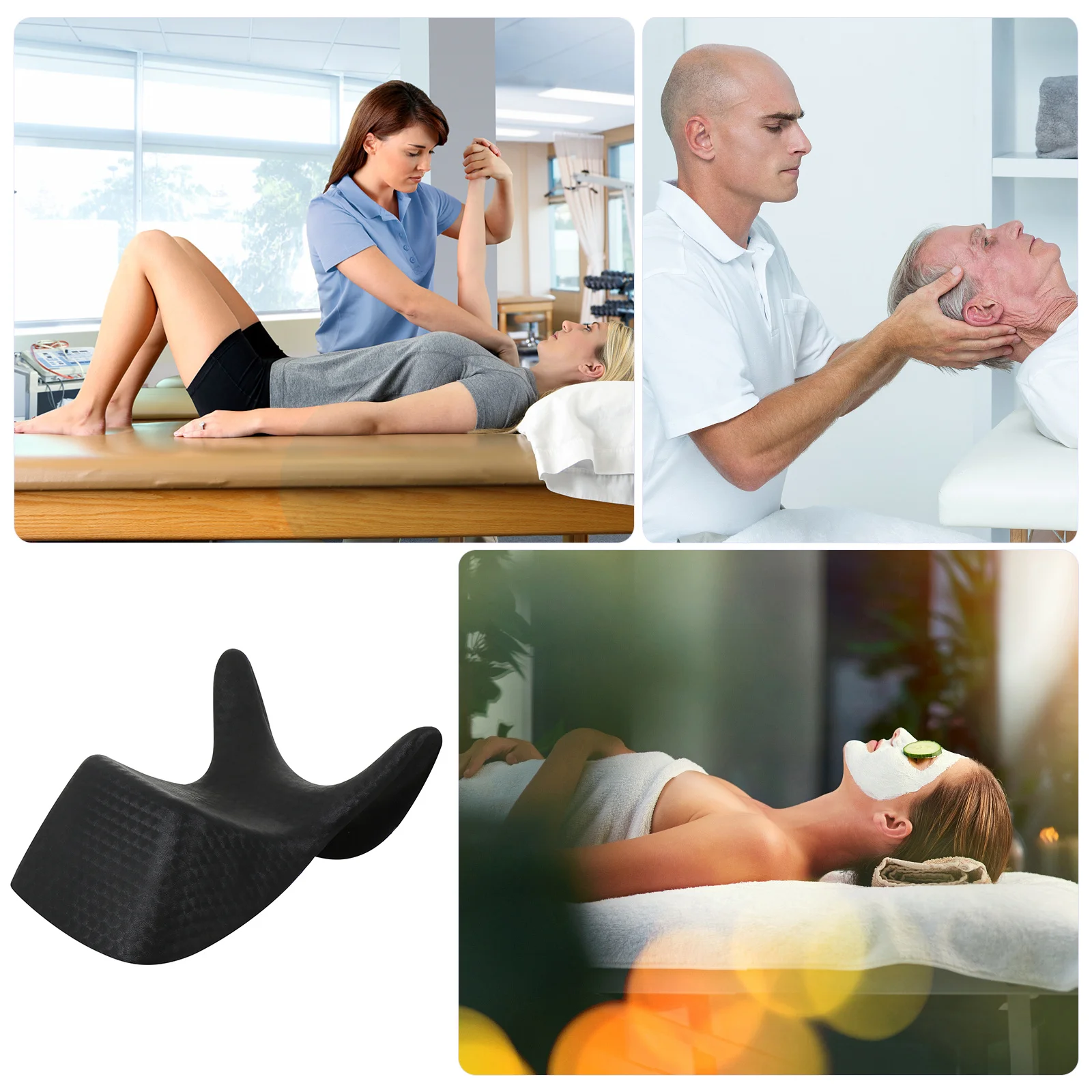 

Salon Hair Shampoo Bowl Neck Rest Cervical Fatigue Relief Beauty Center Equipment Hair