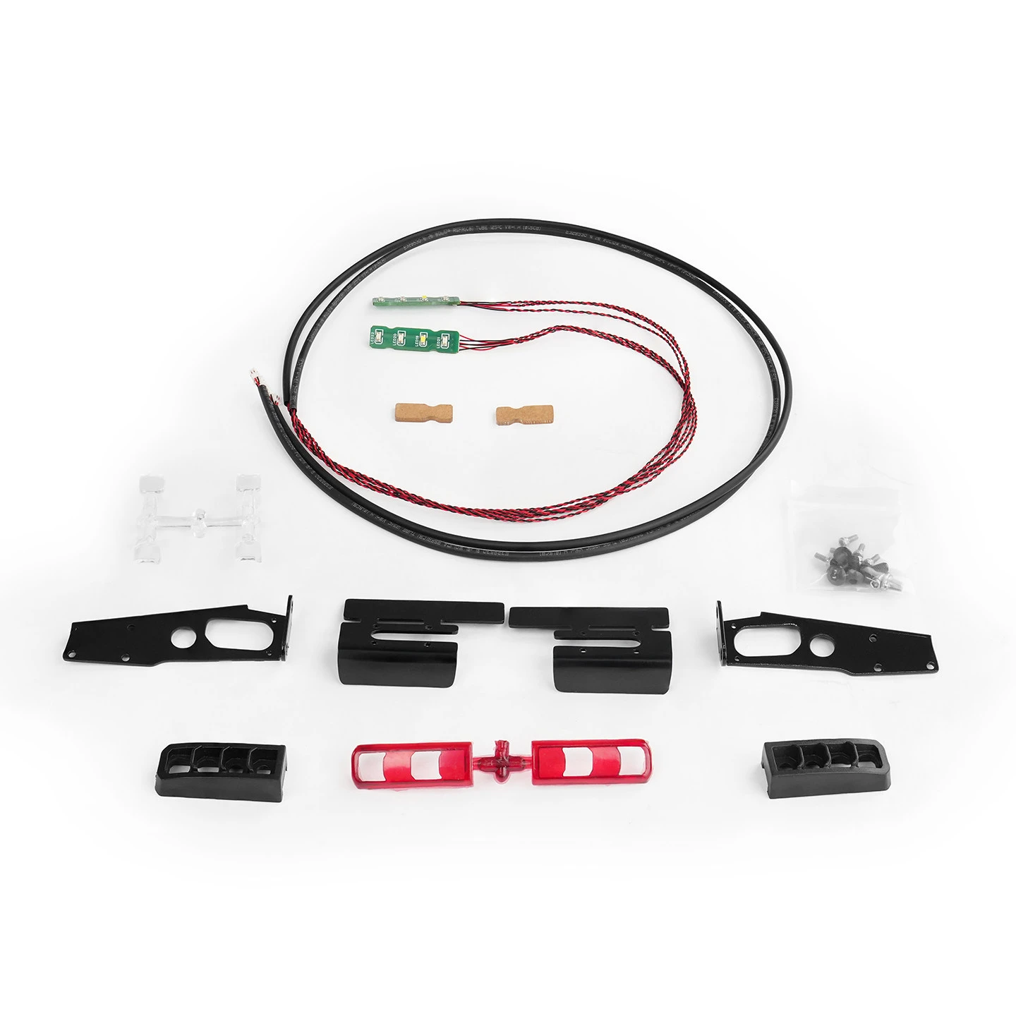 RC 1/14 LESU LED-Rücklicht-Set für Tamiya Hydraulikbagger Lader Muldenkipper für SCANIA MAN VOLVO Anhänger Kipper DIY-Teile – Detail 6