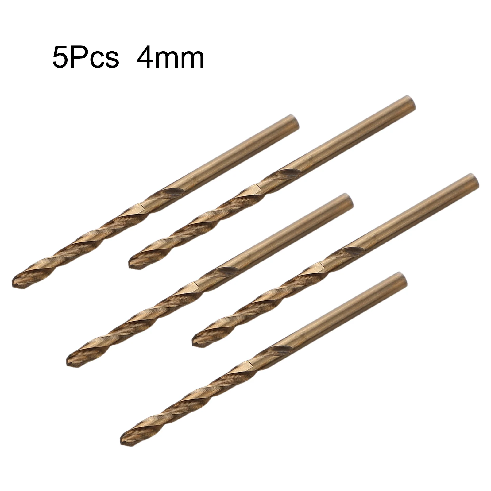 5PCS M35 Punte da trapano metriche al cobalto per acciaio inossidabile temprato HSS 150 fori con 5% cobalto per parti di utensili elettrici per la lavorazione del legno