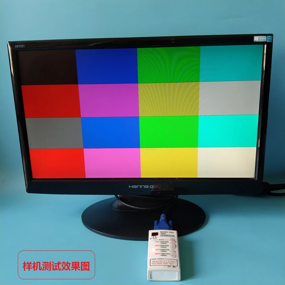 Imagem -05 - Fonte de Sinal tv Lcd Screen Crt Projetor Display Colorido Monitor Tester Tool Detector de Recuperação de Manutenção Gerador Svga Xga Vga