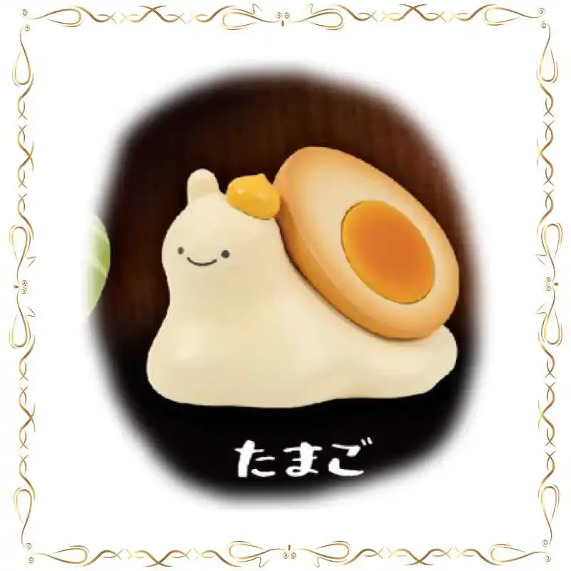 

Snail Oden Gashapon Food Modeling Desktop Ornament Action Figure Model Toys