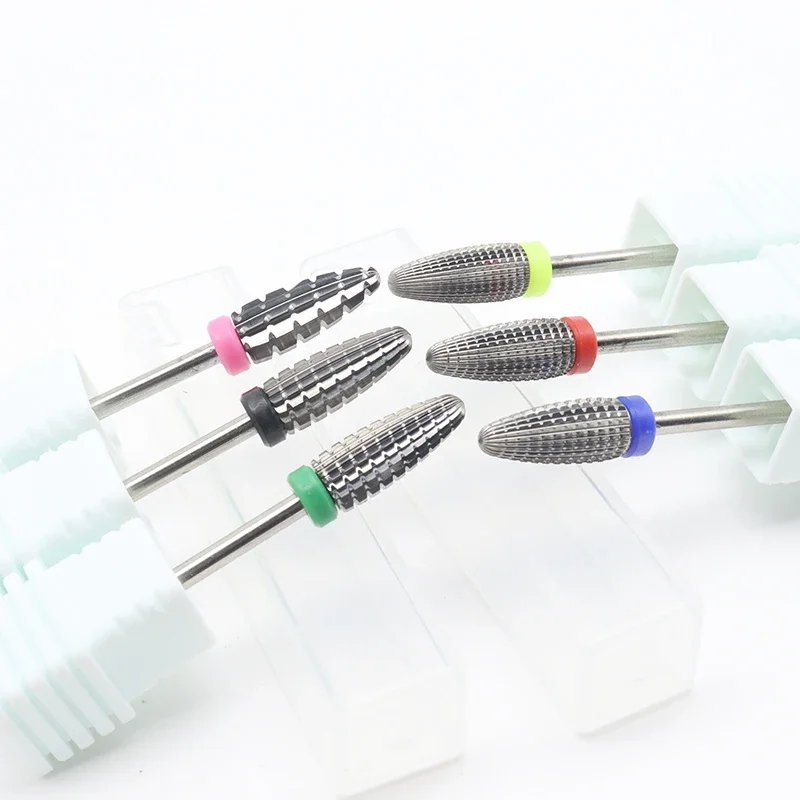 이지 네일 신제품! 텅스텐 카바이드 네일 드릴 비트 전동 네일 밀 커터 매니큐어 기계용 네일 파일 액세서리 F0615