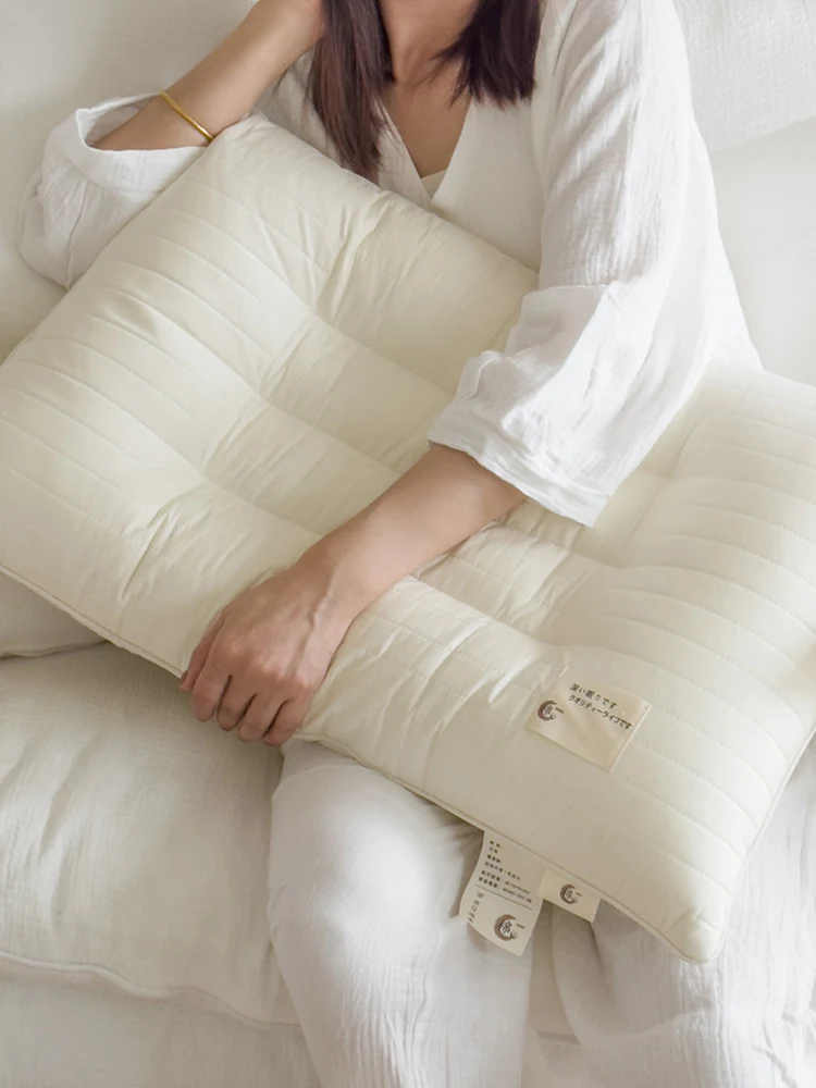 

Японская ортопедическая подушка из латекса с мягким наполнителем, медленно восстанавливающая форму, комфортная, для взрослых, для улучшения сна