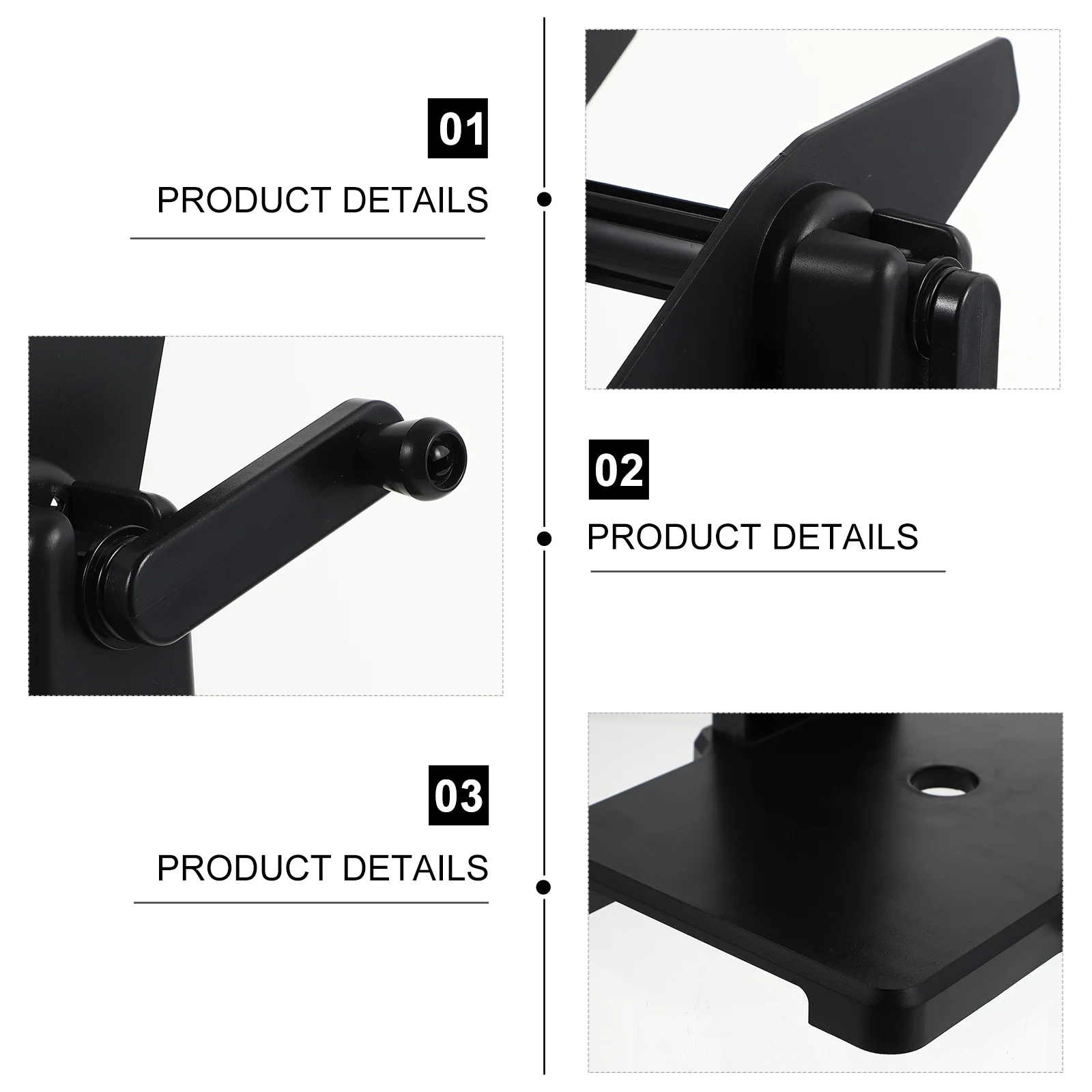 1Set Handleiding Externe Rollen Labelhouder Thermische Label Papierhouder Plastic Printer Accessoires Printerbenodigdheden