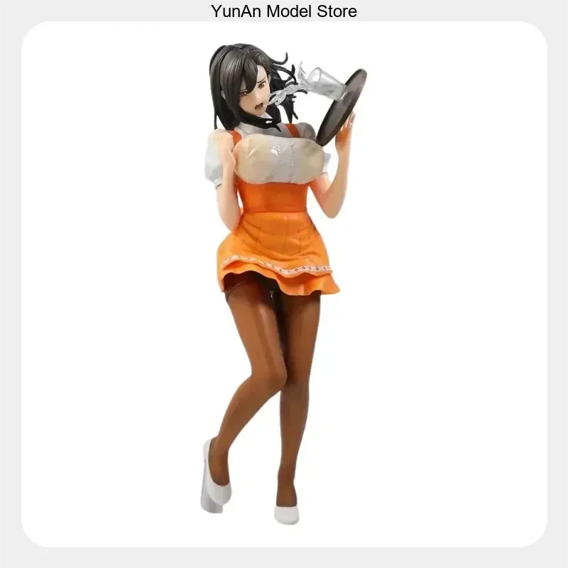 Figure Model Statue Collection Desktop Decoration Ornament 29cm Oda Non Hitomi Young Wife Waitress Product Gifts