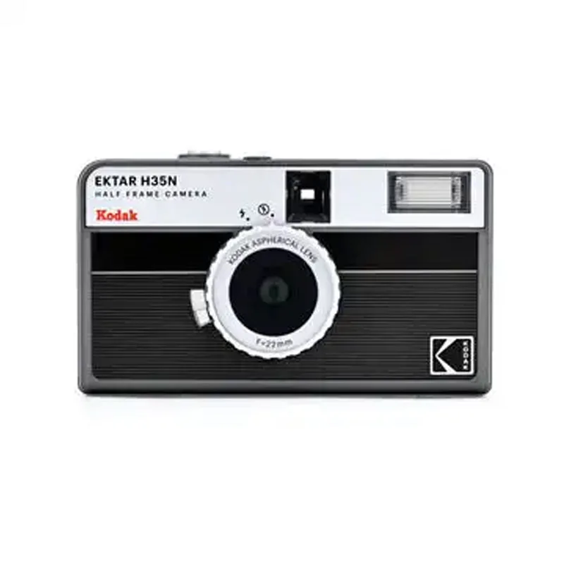 KODAK-EKTAR h35nハーフフレームカメラ、フラッシュ付き再利用可能