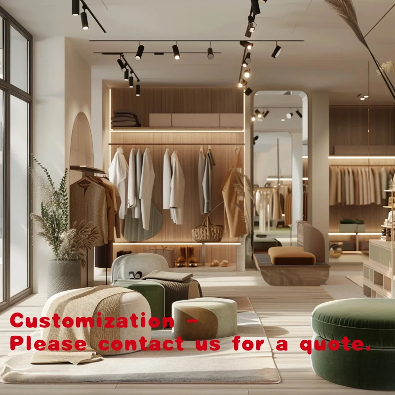 

Современный модный магазин одежды, дизайн интерьера люксового магазина женской одежды, дизайн интерьера магазина розничной продажи одежды.