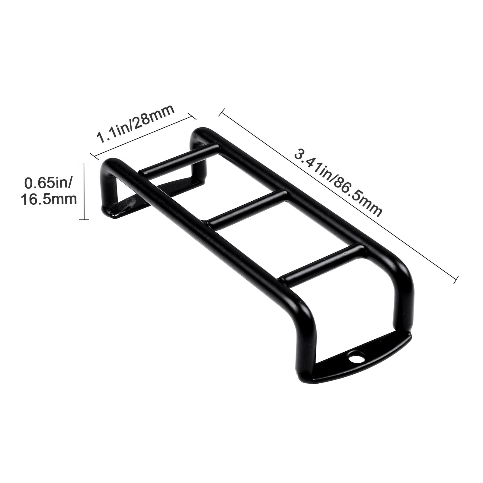 HobbyPark Mini Ladder Stairs Metal Accessories for Traxxas TRX4 Bronco Defender SCX10 90046 90047 D90 1/10 RC Crawler
