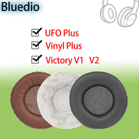 Victory V1 V2 Mesh Velour Leather Earpads for Bluedio Headphone UFO Vinyl Plus Ear Pad Cushions Cups Cover Replacement
