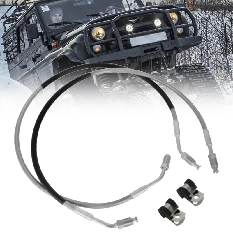Replacement Accessory Brake Hose for ATV 250 300 350 500 Left Right Brake Hose Line Replace 1930752 1930753