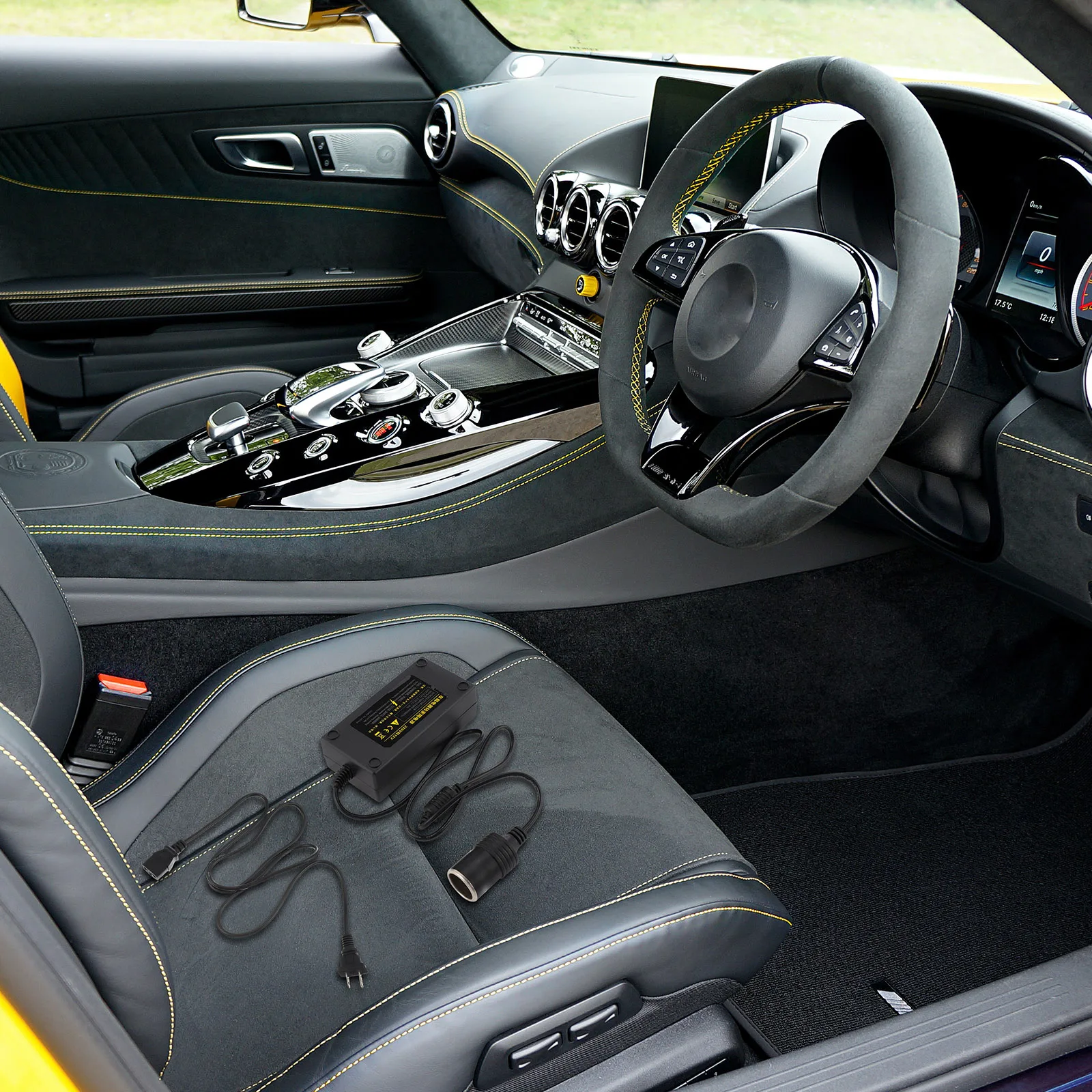 

220V to 12V Power Converter High Quality Material Long Service Life Practical Simple Structure Compact Size