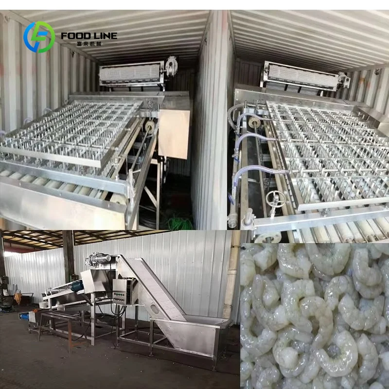 Customized Dry Shrimp Peeling Machine Prawn Shell Remove Machine Shrimp Head Removing Machine