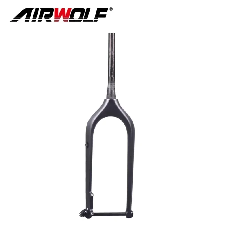 Airwolf T800 Bicycle MTB Bike Mountain Cycling Front Fork Carbon Fiber Fork Fit for Wheel 26er Thru Axle 15mmx150mm