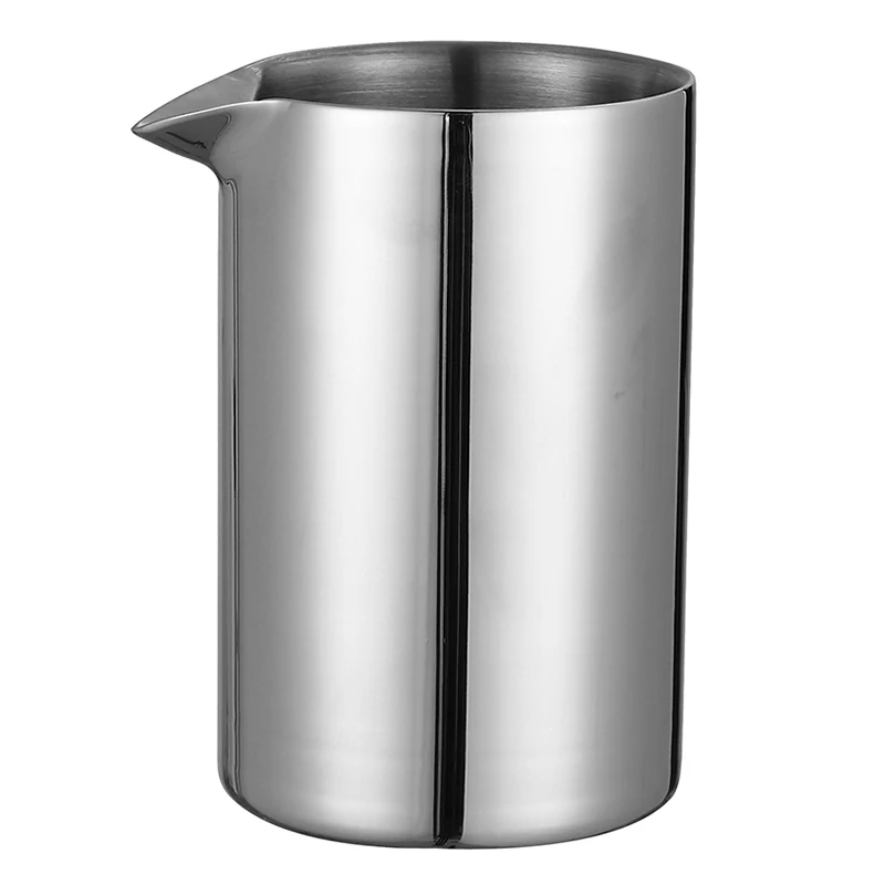 580ml Stirring Tin Cocktail Mixing Glass Double-walled and Vacuum Insulated For Temperature Consistency Bar Tool