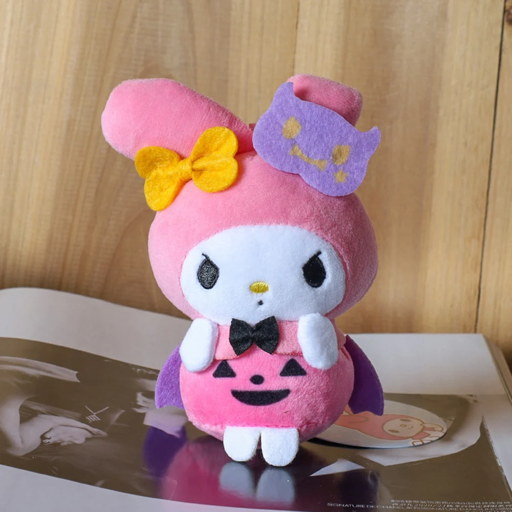 

Sanrio Хэллоуин Hello Kitty Kuromi Kawaii Ghost плюшевый брелок кулон рюкзак кулон брелок аксессуар