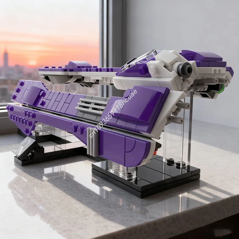 

297pcs MOC Wipeout HD Qirex RD Mini Stand Model Building Blocks Architecture Toy DIY Creative Education Christmas Gift Birthday