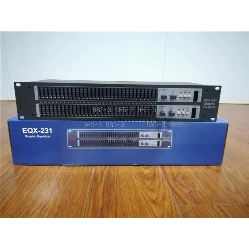 EQX231 Dual 31 Band Professional Stage Equalizer