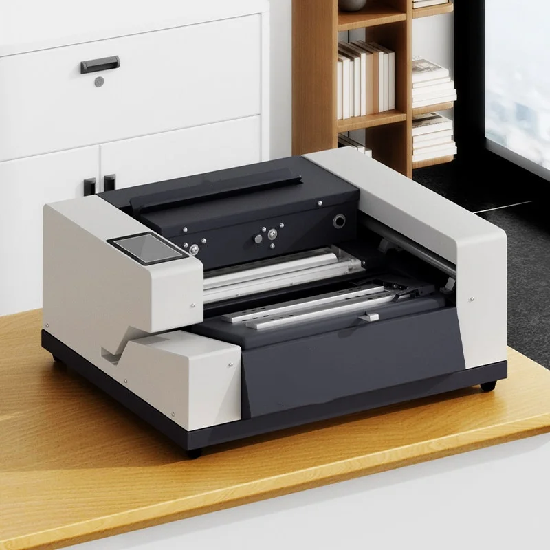 Desktop Automatic Hot Glue Book Binding Machine Touch Screen Perfect Binder Thermal Gluing Binding Equipment Customized