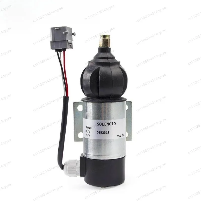Fuel Shut Off Solenoid OE52318 872826 873754 12V 24V Stop Solenoid Valve for Perkins Penta Diesel Generator