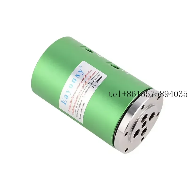 hot 4 Passages Liquid/Fluid Rotary Joint Threaded G1/8 Good Sealing Performance Stainless Steel/ Aluminum Alloy