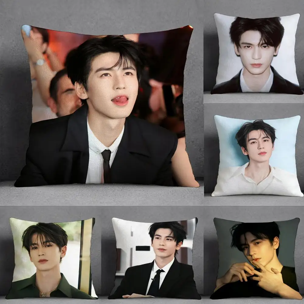 Cool Actor Zhang Linghe Pillow Case Pillowcase, Double-sided Printed, Sofa Cushion, Bedroom Headboard Pillow
