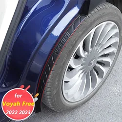 for DONGFENG Voyah Free 2022 2023 Car exterior decoration accessories, body mudguard, water deflector 2pcs