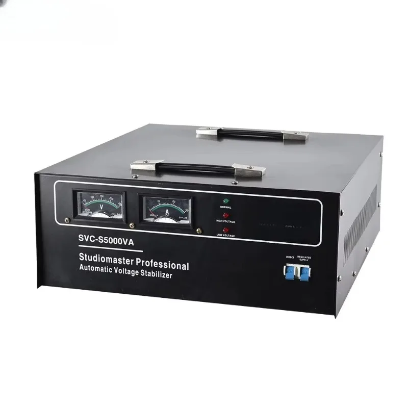 Svc-s 5000VA 10000VA with bypass regulator Servo motor 220 230V automatic regulator AVR audio speaker