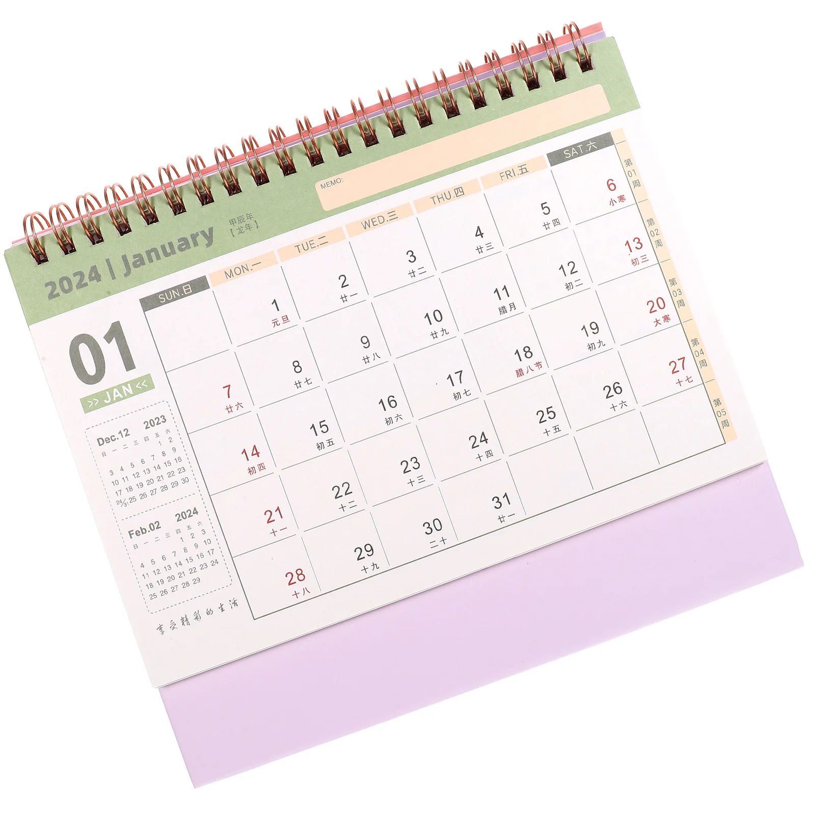 

Creative Desk Calendar 2024 Thick Paper Standing Office Home Decor Tabletop Calendar For Daily Use Planner Organizer Stationery