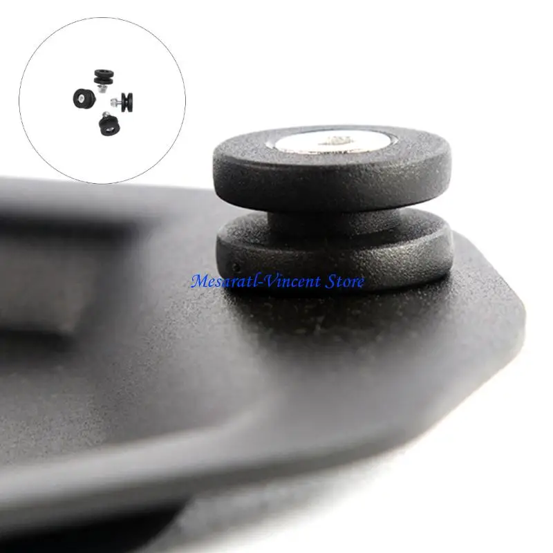 A70F 4Pcs Universal Quick Release Rubber Grommet Spacer for Motorcycle Tail Box